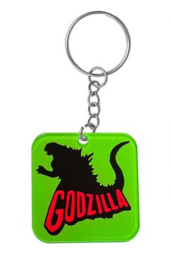 Godzilla Silhouette Keychain #1